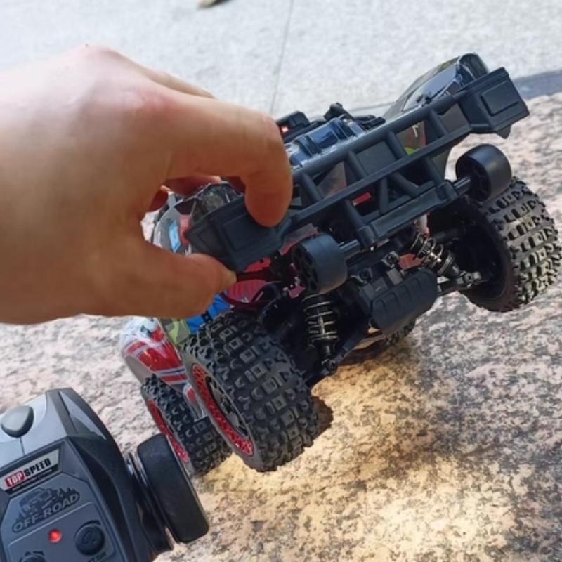 Professional Carbon Brush Rc Remote Control Car Four-Wheel Drive Off-Road High-Speed Big Foot Short Card Adult Racing Toy Car