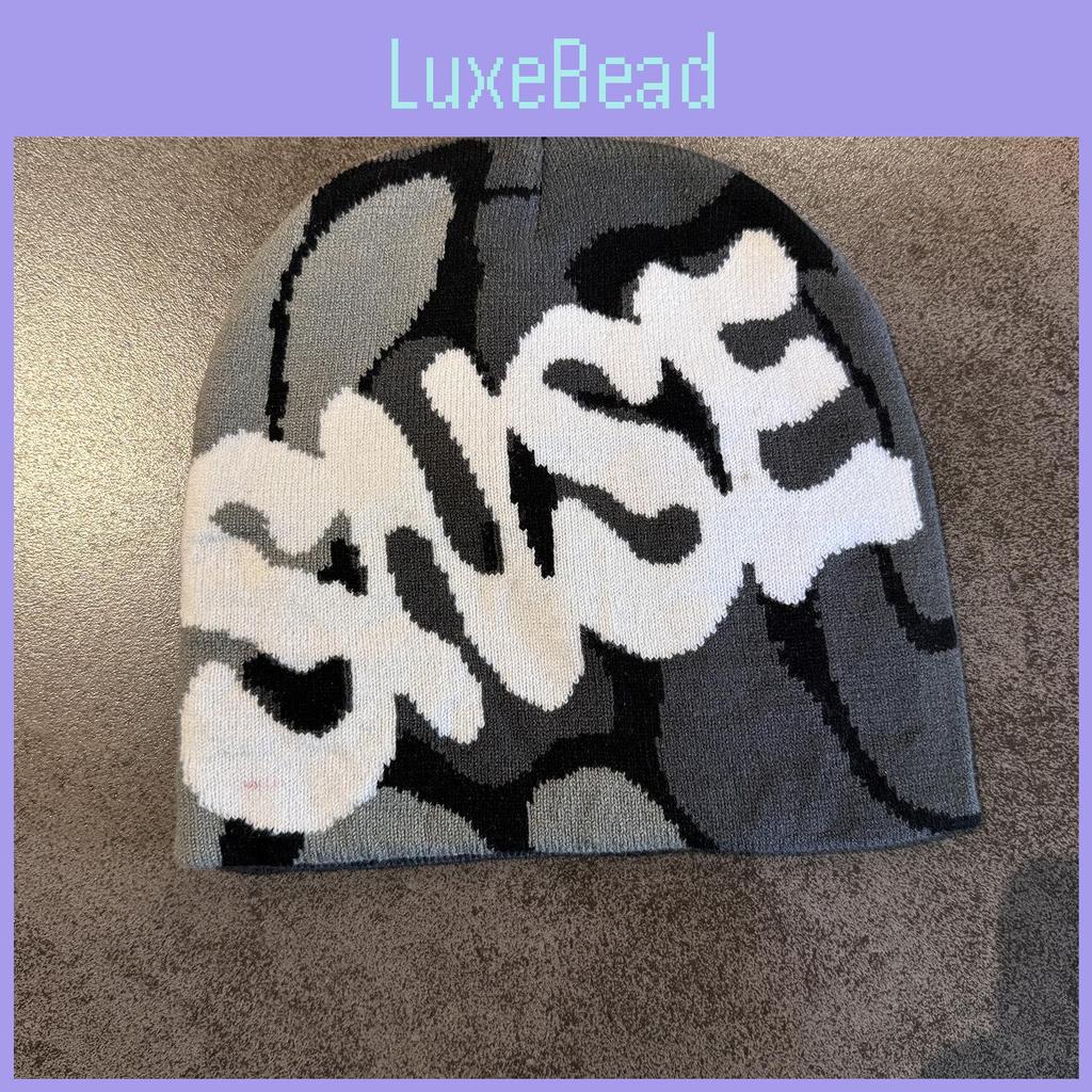 Street Style Letter Pattern Casual Warm Neutral Knitted Hat For Fall