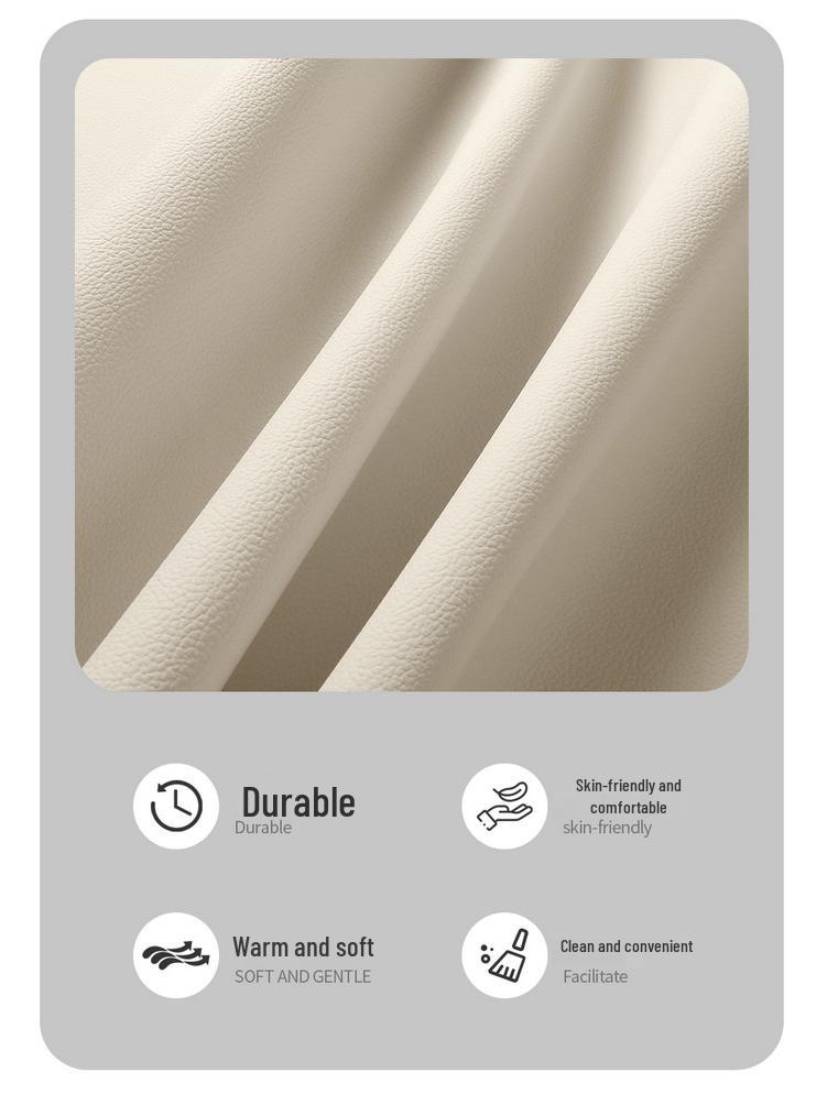 Smart Elf 1 Full Leather Car Seat Cushion - Universal Fit for All Seasons, Five Seats