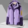 Outdoor Fishing Jacket Women's Three-in-one Fleece Liner Men's Two-piece Waterproof Jacket