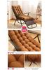 Autumn & Winter Flannel Rocking Chair Cushion - Thick, Double-Sided, Foldable Recliner Pad