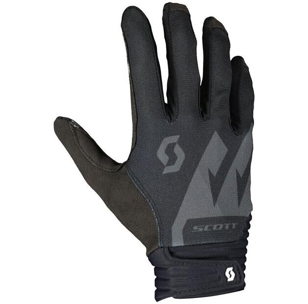 Велосипедные перчатки Scott DH Factory Long (черные) XS