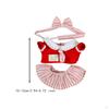 20cm Cute Doll Dress Costumes Flexibility DIY Toy Photo Props for Kids Fashion Imagination Soft
