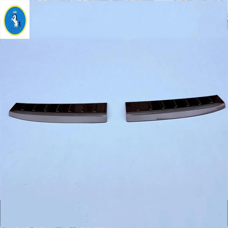 Stainless For Nissan Kicks 2025 2026 Car Rear Trunk Bumper Door Sill Plate Scuff Kick Panel Protection Cover Trim Accessories