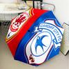 Football Club Cardiff Automatic Folding Umbrella - 8-Rib Travel Umbrella with Auto Open/Close & Portable Gifts for Holidays or Birthdays
