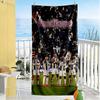 Juventus Personalized Name Beach Towel Super Soft Microfiber Quickdry Fabric