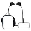 Witch Hunter School Bag Lunch Bag Pencil Bag Student Backpack Cartoon Backpack Children'S Bag Three-Piece Set