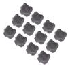 12pcs Window Cleaning Robot Replacement Pads Round Reusable Glass Cleaning Robot Cloths for Home and