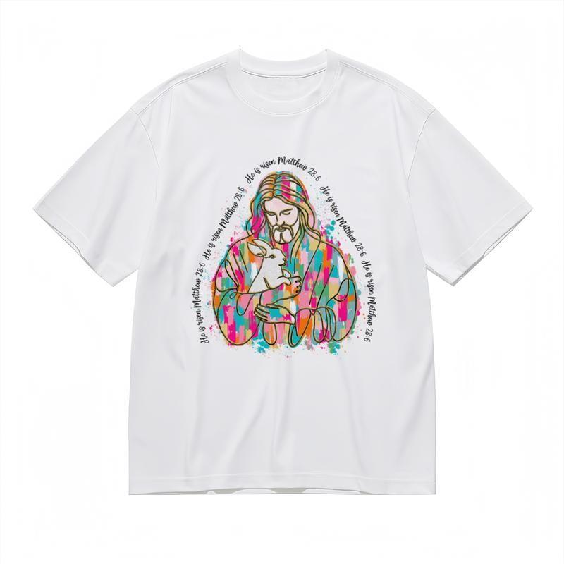 

Men s Slight Stretch Classic T-Shirt Abstract Portrait Soft Lines Graphic Tee M