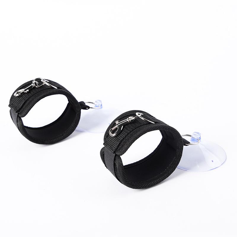 Handcuff with Saction Cup Door Sex  Bondage Gear Hanging Cuffs SM Slave Sex Toy Strong Adhesive Easy Install Adult Restraint