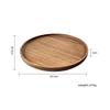 1Pcs Irregular Oval Serving Tray Wood Dinner Plates Fruit Dishes Dry Fruit Sushi Tea Tray Bread Wooden Plate Home Decoration