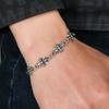 Gothic Cross Bracelet For Men Women Vintage Floral Hip Hop Rock European American Trends Party Gift 130 Char