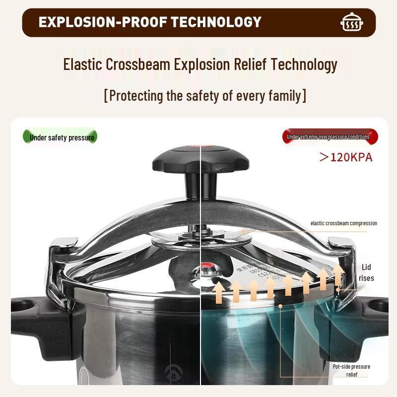 Zhenhui 304 Stainless Steel Pressure Cooker