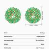 Stylish Designer Earrings: Minimalist  Geometric  Round Ball Earrings - Ultra Sparkling  Light Luxury  and Elegant