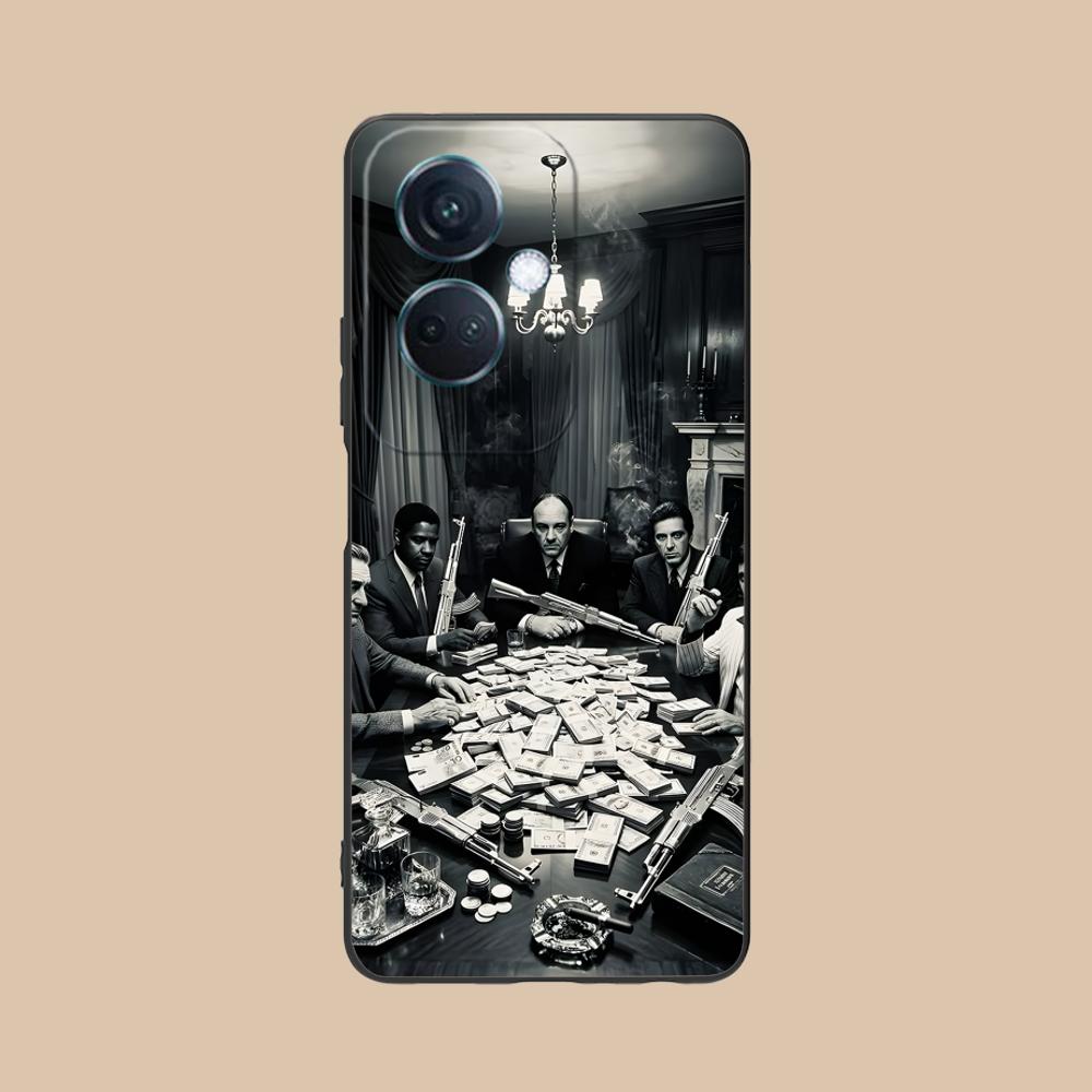 

Italian Mafia Phone Case for OPPO Find X9 X8 X7 X6 X5 X3 X2 Plus s Pro Ultra Lite Soft TPU Shockproof Cover OPPO Find X2 Pro