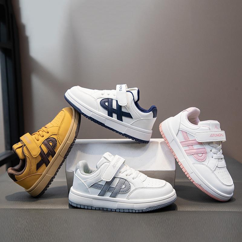 

New Style Boys and Girls Casual Sneakers Spring New Style Children s Comfortable Soft Sole Sports Shoes 37 рожевий