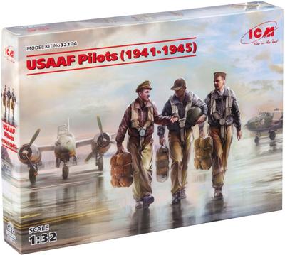 ICM 1/32 USAAF Pilot Set 1941-1945 Plastic Model Kit 32104