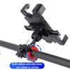 Bicycle Motorcycle Phone Holder 360 Rotation Cellphone Mount Handlebar & Rearview Mirror Models For 4.0-7.2inch Smartphone Stand