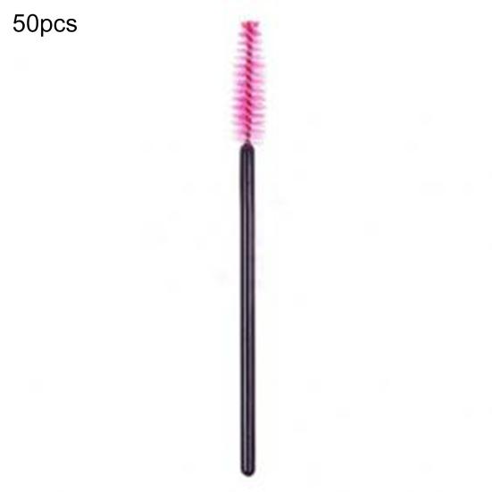 50 Pcs Women's Disposable Eyelash Brushes Lash Curlers Cosmetic Makeup Tools