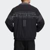 Adidas Pánská sportovní bunda s dlouhým rukávem v barevném bloku, svrchní oděv, černá HD0077