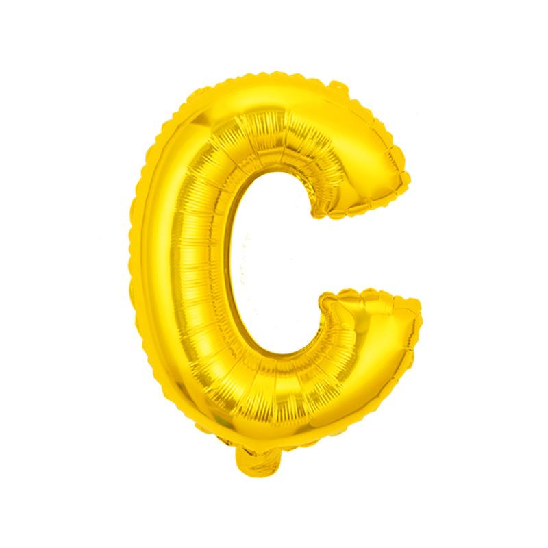 Skinny 32-Inch Rose Gold Letter Balloon Birthday Party Decoration Aluminum Film Balloon Silver Gold Helium Floating In The Air