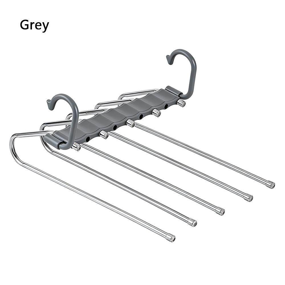 Multi-Function Magic Pants Hanger Space-Saving Trouser Hanger Durable Pants Storage Hook