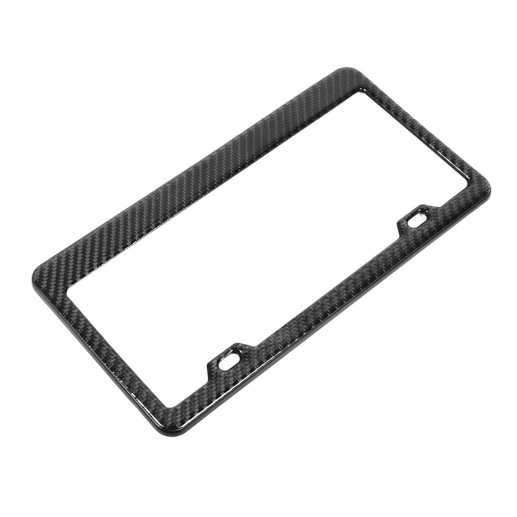 License Plate Frame Carbon Fiber Tag Plate Rack Holder Bracket Replacement for Mercedes?Benz