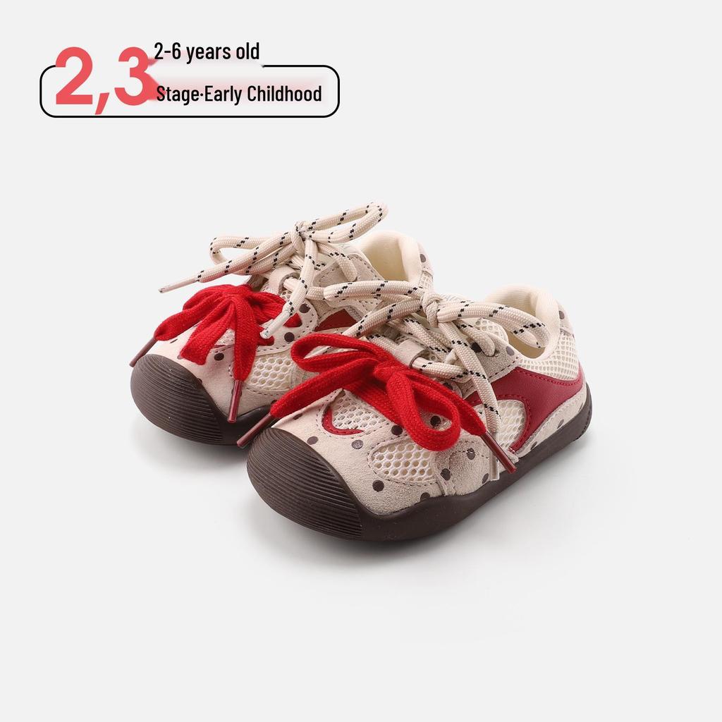 Spring Breathable Mesh Shoes for Boys & Girls, Ages 2-6