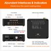 Douk Audio U2 PRO USB Digitale Schnittstelle mit XMOS DSD512 Austauschbar Kompatibel mit und Kompaktes Design XU316, Optischer/Koaxialer/I2S-Ausgang, Unterstützung,