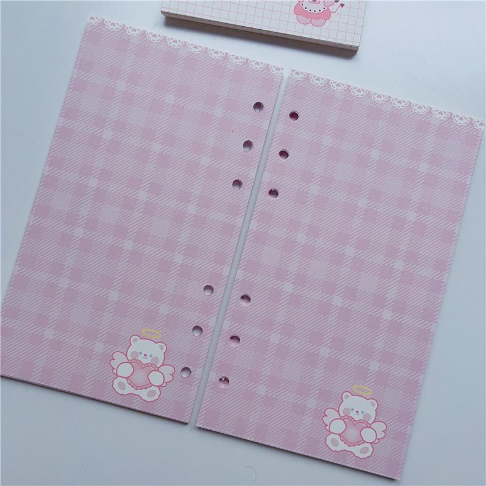 Heart Inner Refill Spiral Binder Paper 45 Sheets Notebook Index Inside Page  Office School Supply