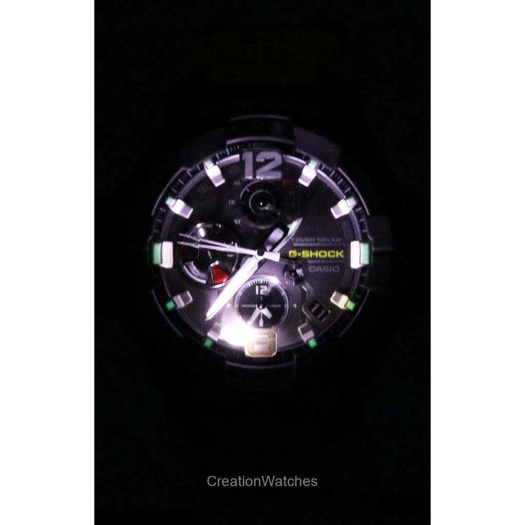 Casio G-Shock Master Of G-Air Gravitymaster Analog Smartphone Link Black Dial Solar GR-B300RY-1A9 200M Men's Watch