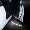 WHAQY1 2Pcs LED Car Door Logo Welcome Ghost Shadow Projector Light for VW Volkswagen Touran 2016-2018 Courtesy Lamp Decor Accessories