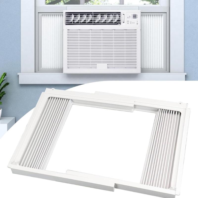 Window Air Conditioner Side Panel Window Vent Insulation Panel Removable Insulated Sealed Frame For Wall Hotel Workplace