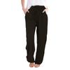 Women's Spring Fashion All-match Drawstring Solid Color Pocket Casual  Pants