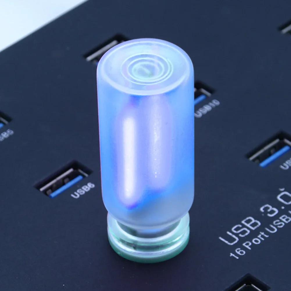 

Car USB Touch Control LED Light Frosted Glass Atmosphere Light Bulb Incandescent Lamp LED Filament Bedroom Night Decoration синій