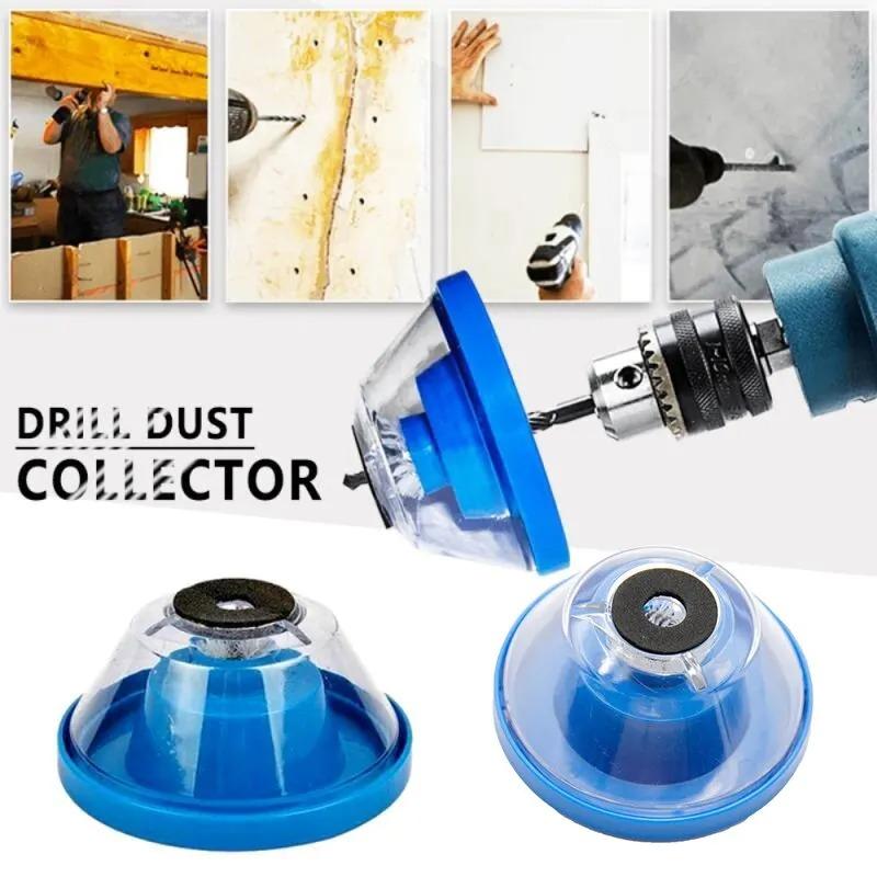 Fine Powder Settles Across The Room Products Drill Dust Collector & Display Case 4 - 10mm Power Tool Drill Bit Accessories