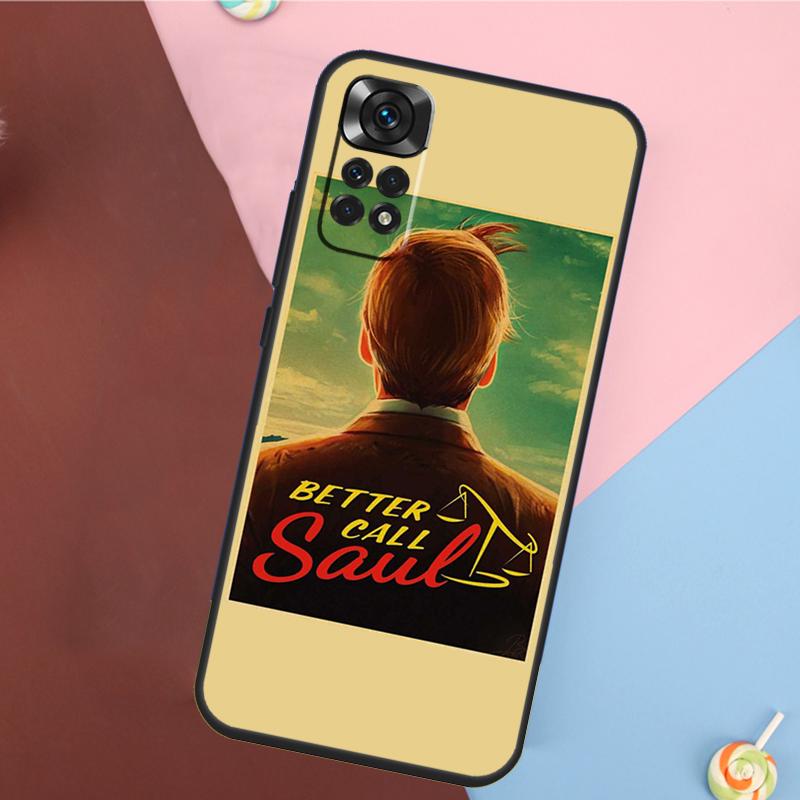 Better Call Saul Cover For Xiaomi Redmi Note 13 Pro 14 12 11 9 10 9S 10S 11S 12S Redmi 14C 10C 12C 13C Case