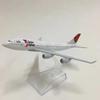 Display Model Aircraft Model JAPAN Airlines B747 16CM 1:400 Scale Japan 747 Alloy Metal With Aircraft Stand Collectible Gift