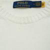 Polo Ralph Lauren Logo Embroidered Crew Neck Long Sleeve Knit Sweater Men Sweater Cream 710810846-035
