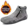 DAGY popular retro style Martin boots men's leather large size men's shoes high top wear-resistant outdoor rest