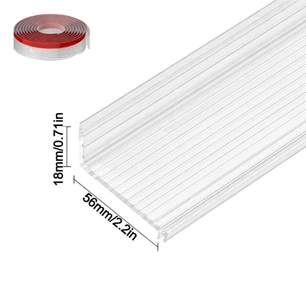 1m Self Adhesive Strip for Window Waterproof Windproof Window Blocking Board Window Water Blocking Bar