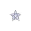 2026 Diamond Star Stud Earrings Fashion Versatile Earrings Trend S925 Sterling Silver Needle Personalized Men's and Women's Stud Earrings