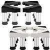 Universal Dishwasher Elevation Base with Mobile Wheels (Available in 8, 10, 14, 15, and 16 Sets)