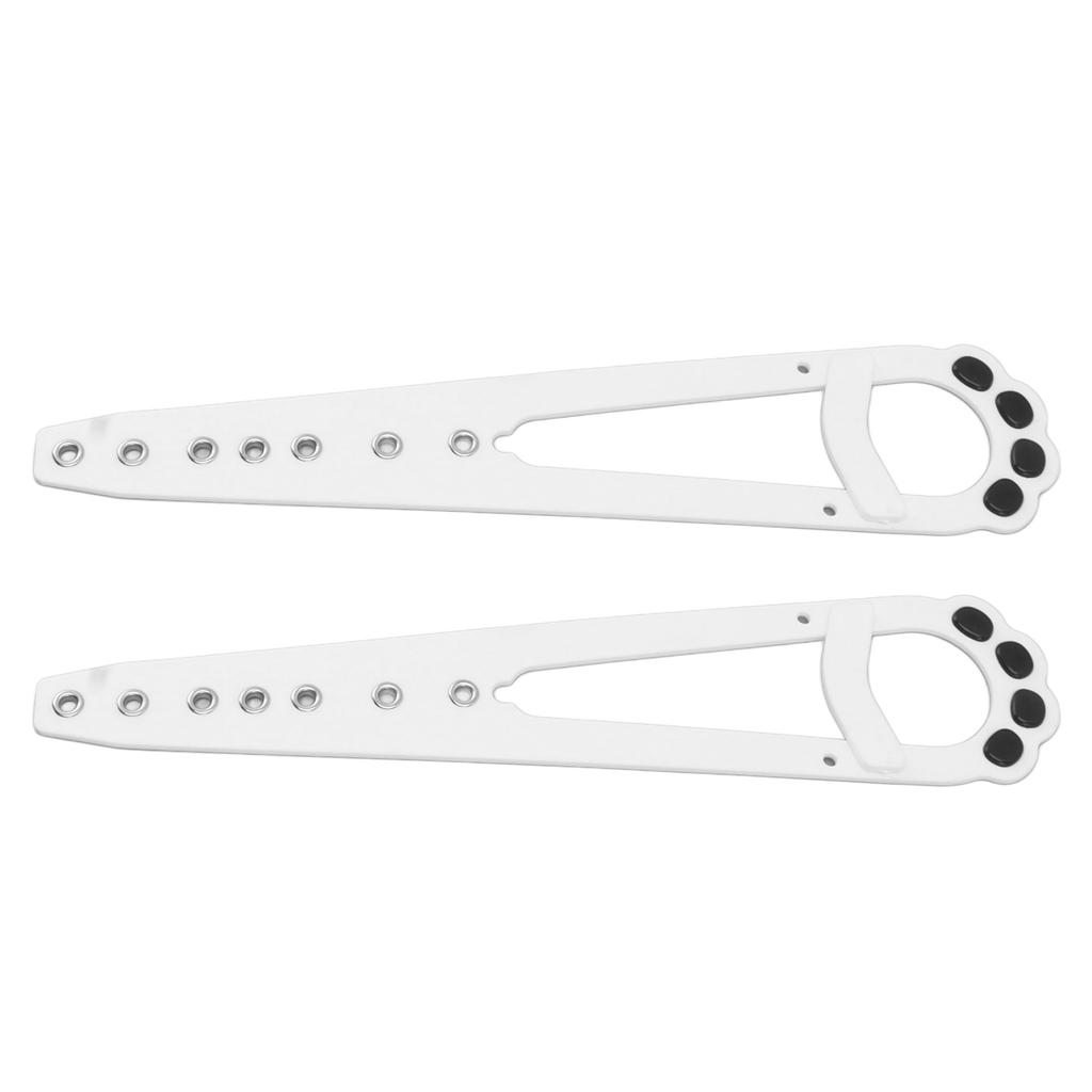 2pcs Cat Door Holder Latch Adjustable Cat Door Holder Latch Cat Door Stopper Keep Dogs Out White