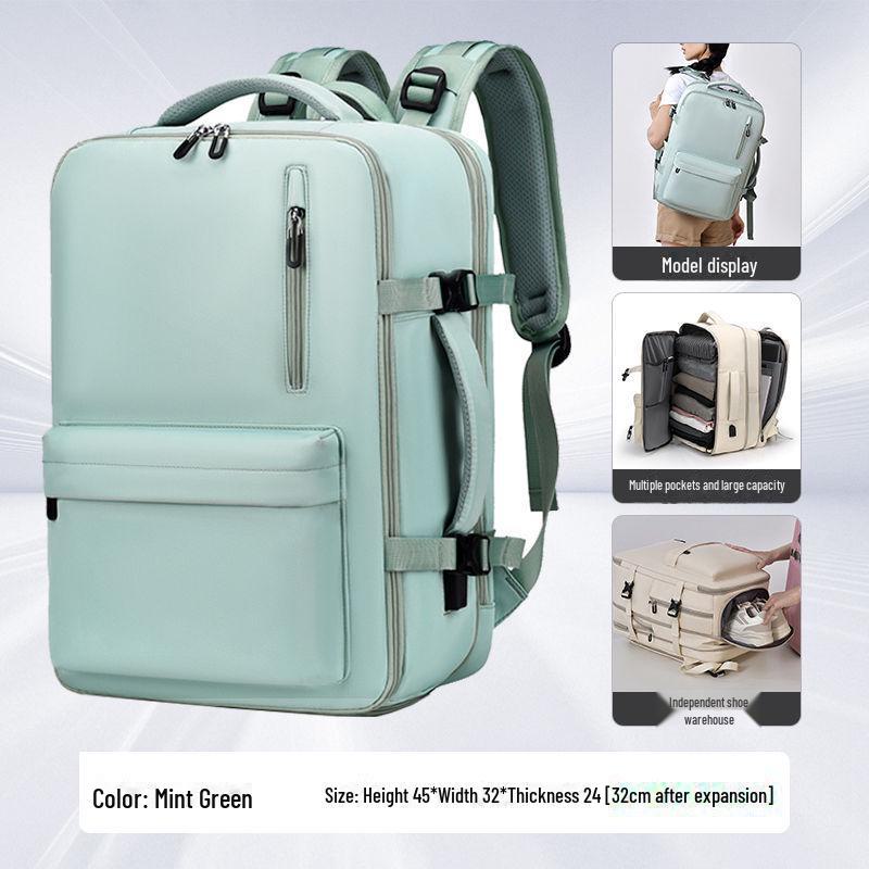 

Высококачественный, вместительный водонепроницаемый рюкзак для мужчин и женщин — идеально подходит для путешествий, школы или в качестве модной компьютерной сумки.