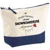 Trousse de maquillage - PLANETEE - Bazar d'une Snowboardeuse d'Amour - Grand format - Coton - Impression HD