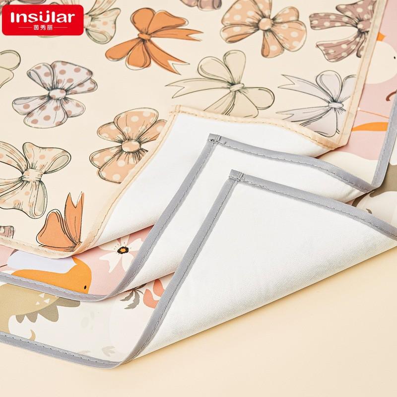 Waterproof Baby Mattress Protector Soft PU Reusable Incontinence Pad Crib