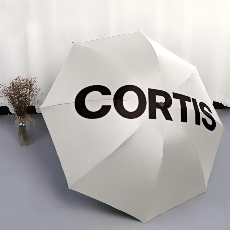 1 Stück Cortis, K-Pop Automatischer Regenschirm mit 8 Speichen, Kompaktes Design, Faltbar & Tragbar für Freizeit im Freien, Täglichen Gebrauch - Ideales Geschenk für Freunde und Familie