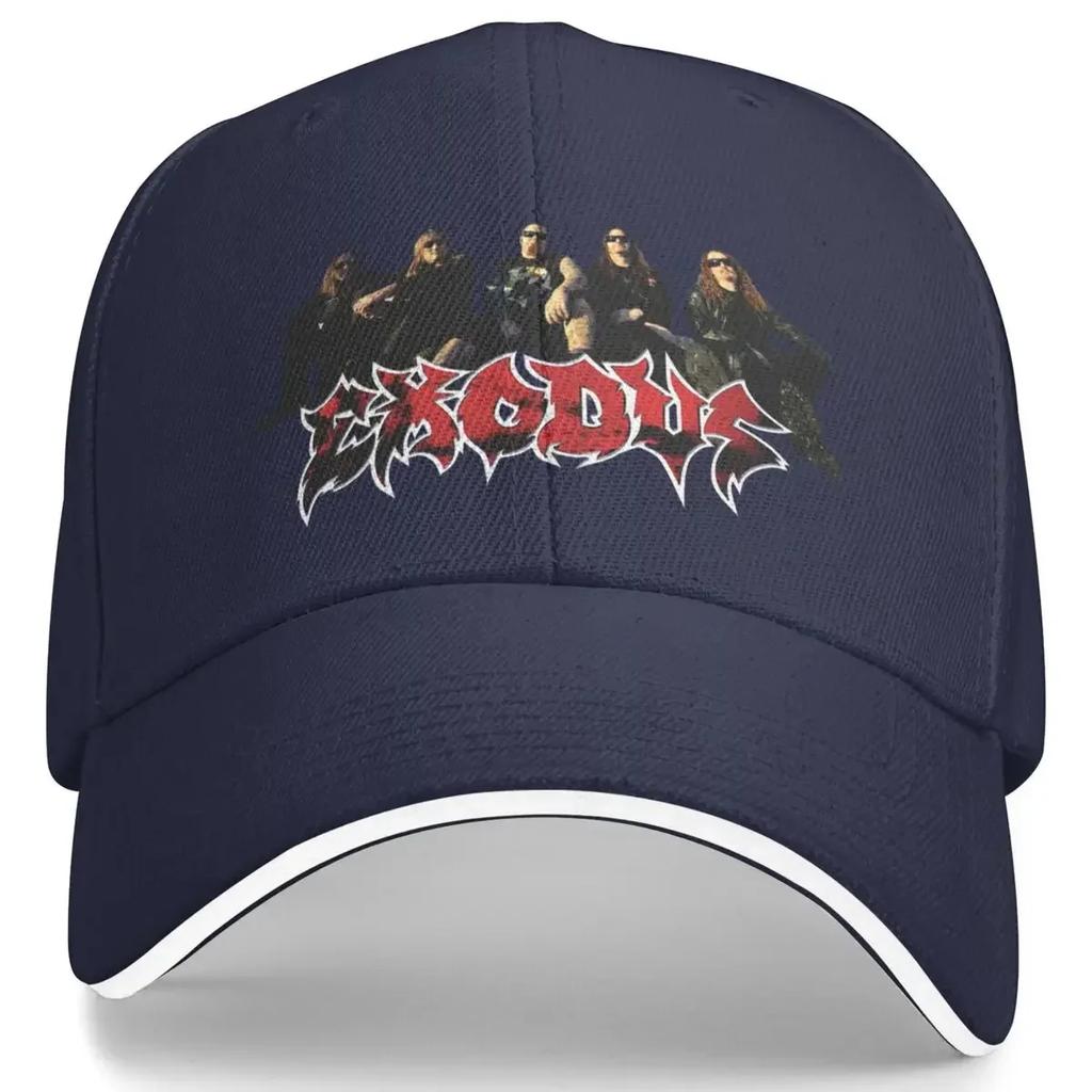 Exodus Rock Band Hats Wear For Unisex Cap Casual Metal Music Baseball Caps Gift