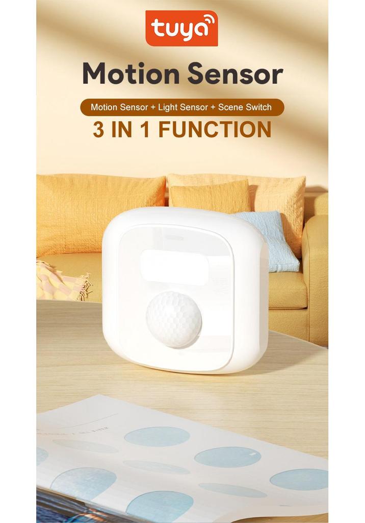 Tuya Smart 3-in-1 WiFi/Zigbee Infrared Sensor & Light Switch